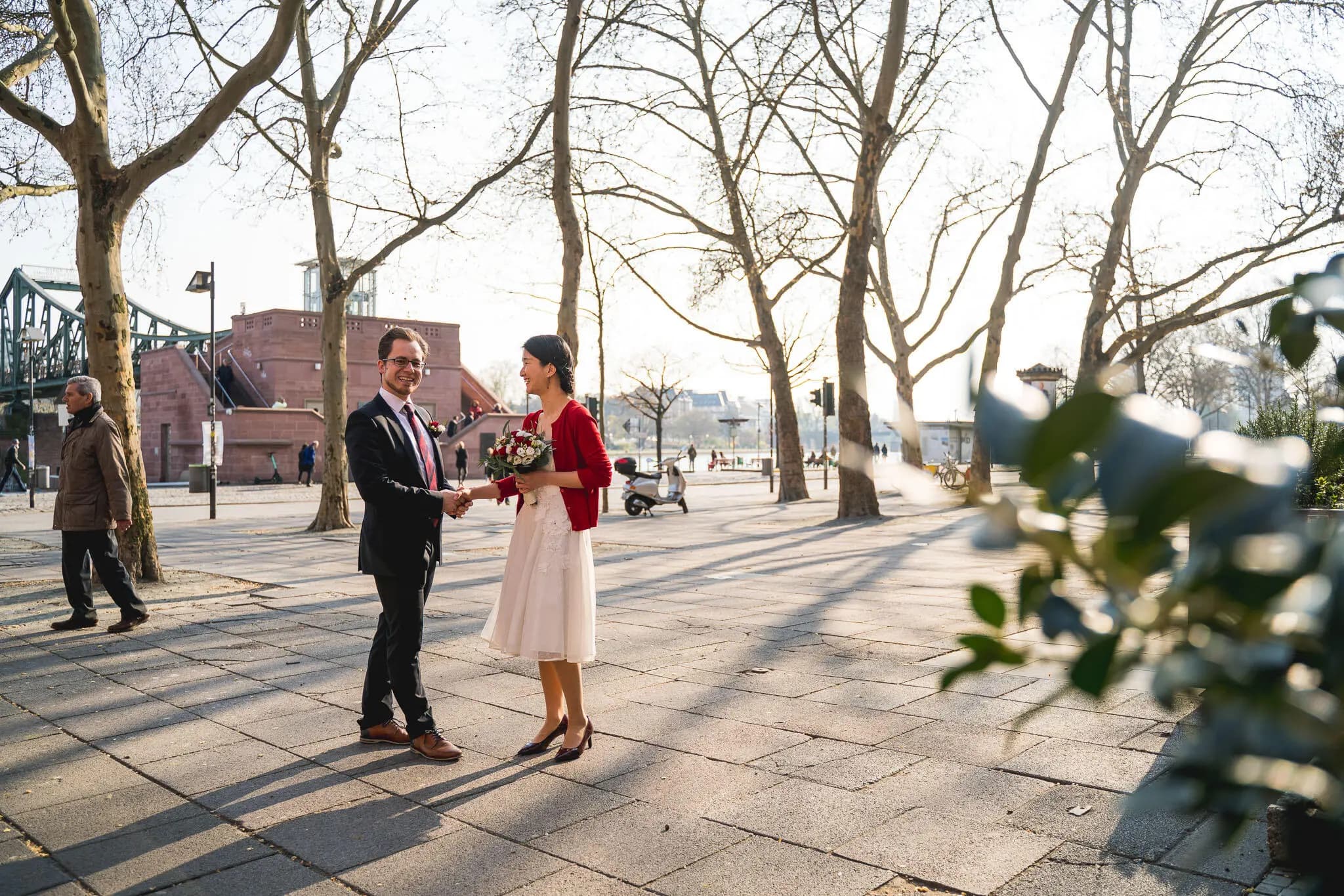 Hochzeitsreportage in Frankfurt: ungestellter Moment 4 von Stefan Franke