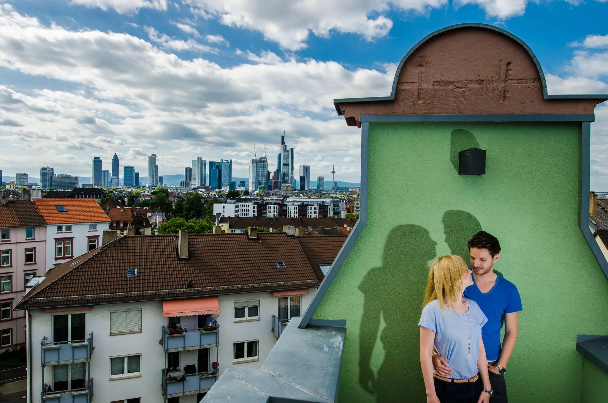 Heiraten in Frankfurt – ungestellter Hochzeitsmoment