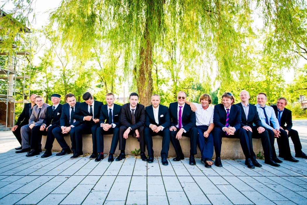 Gruppenbilder & Portraits – standesamtliche Trauung mit Stefan Franke
