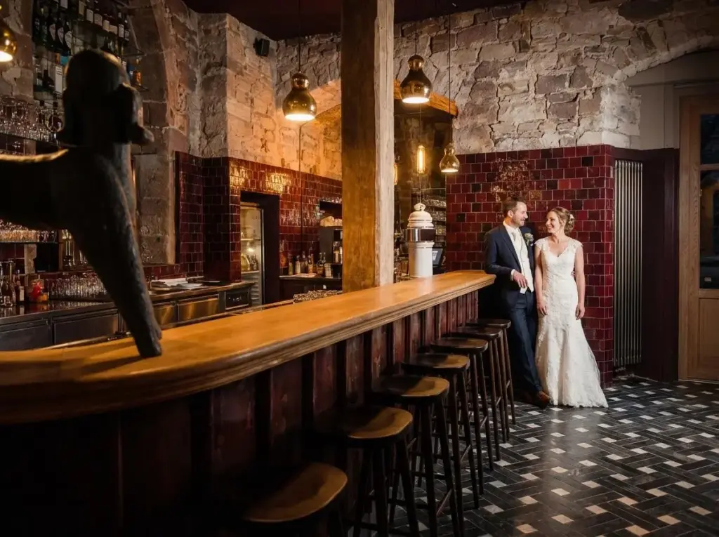 Hochzeitsfotograf Kassel, Brautpaar im Renthof in Kassel