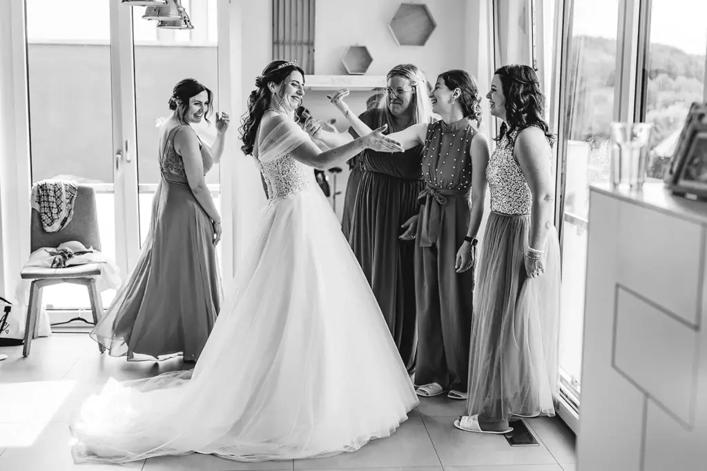 Getting Ready Hochzeitstag